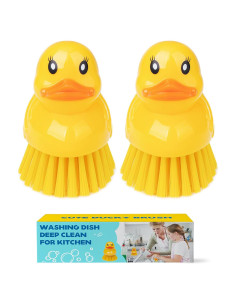 Cepillo de Platos Ducky Lindo GTOTd - 2 Unidades Ergonómico