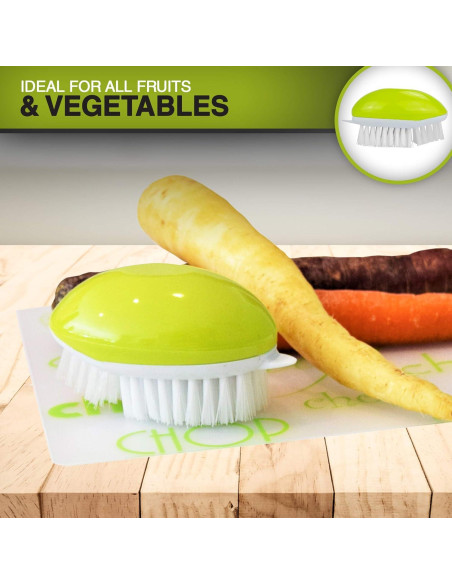 Cepillo de Verduras Exultimate Verde 10.8 cm x 6.4 cm Nylon