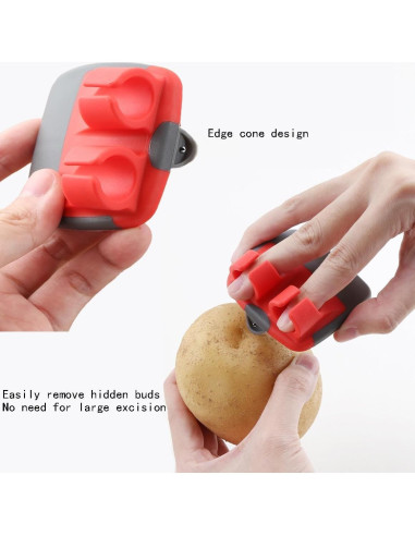 Set de 5 Piezas Cepillos y Peladores de Verduras Wjwumha