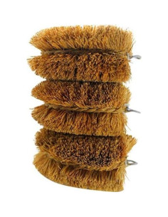 Juego de 3 Cepillos de Verduras SKARBY de Coco Natural 2