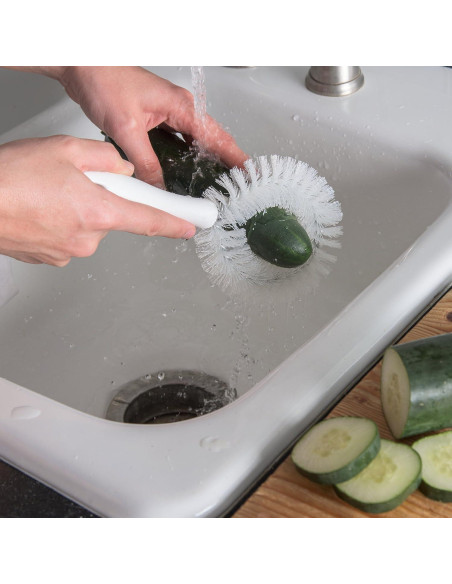 Cepillo Curvado de Plástico Carlisle 4016402 para Verduras 22.86cm Cepillo Curvado de Plástico Carlisle 4016402 para Verduras 22.86cm