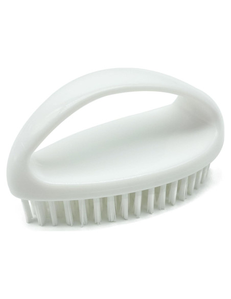 Cepillo de limpieza GKETN pequeño cerdas nylon blanco
