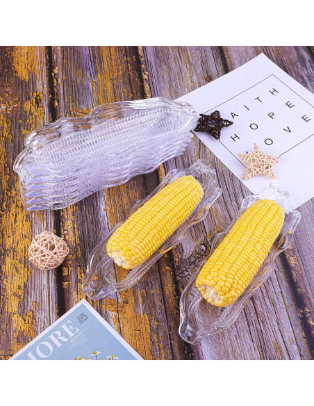 Bandejas de Plástico Transparentes Ruisita - 12 Paquetes 26.8 cm