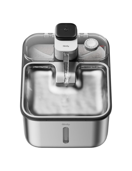 Fuente de Agua Inalámbrica Qinliy 3.5L para Gatos y Perros