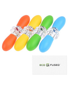 Soportes de Maíz Eco-Fused - 4 Pares Colores Vibrantes