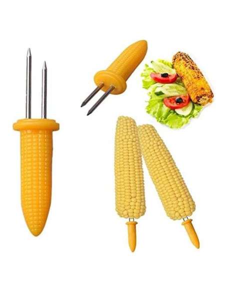 12 Sujetadores de Mazorcas de Maíz EBTOOLS, Antideslizantes