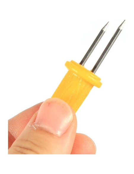 Soportes de maíz Maxmartt de acero inoxidable - 12 piezas