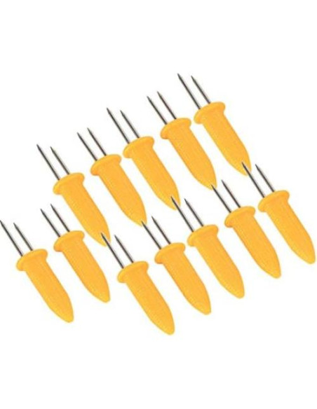 12 Sujetadores de Mazorcas de Maíz EBTOOLS, Antideslizantes