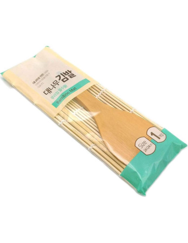 Esteras de Sushi y Gimbap SUPIA 3 Piezas de Bambú Portátil