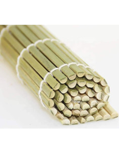 Estera de Bambú para Sushi JapanBargain 24.1x24.1 cm Natural 2