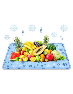 Matriz de Hielo Reutilizable Reallnaive 60 x 90 cm Azul