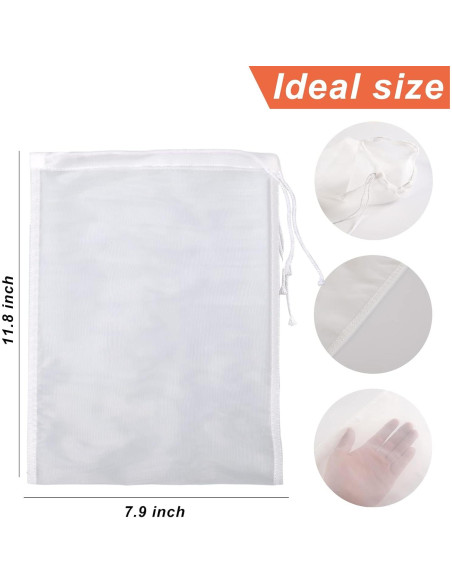 Bolsa Coladora de Leche Kimmama 20.1x30 cm Nylon Reutilizable