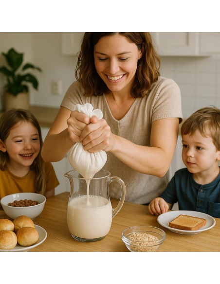 Bolsa Coladora de Leche Kimmama 20.1x30 cm Nylon Reutilizable