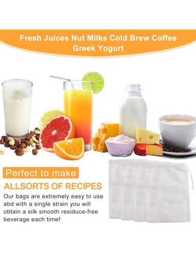 Bolsa Coladora de Leche Kimmama 20.1x30 cm Nylon Reutilizable