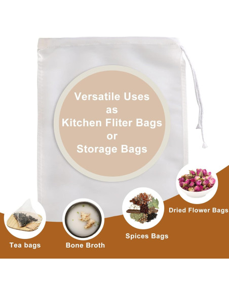 Bolsa Coladora de Leche Kimmama 20.1x30 cm Nylon Reutilizable