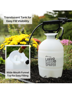 Pulverizador de Jardín Flo-Master 1 Galón Translúcido 2