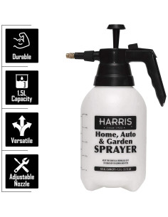 Pulverizador de Presión Manual HARRIS 1.5L para Jardín y Hogar 2