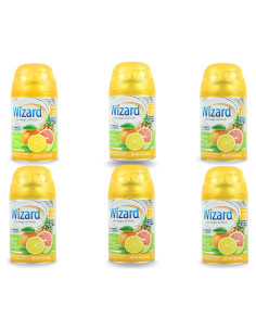 6 Recargas Ambientador Automático AMF Cítrico Tropical 150 ml