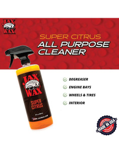 Limpiador Multiusos Jax Wax Super Citrus 0.91 kg - Spray para Autos 2