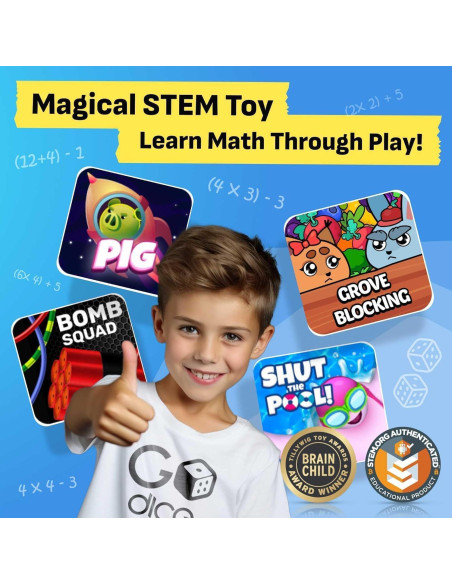 GoDice 2 Pack - Dados Inteligentes Conectados Educativos