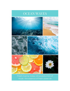 Spray Aromático Eco Candle Co. Olas del Océano 226.8 ml 2