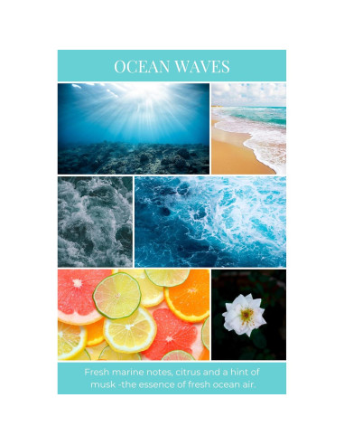 Spray Aromático Eco Candle Co. Olas del Océano 226.8 ml