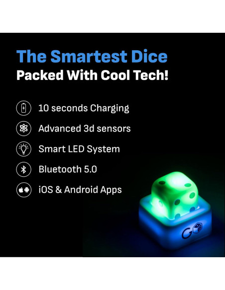 GoDice 2 Pack - Dados Inteligentes Conectados Educativos