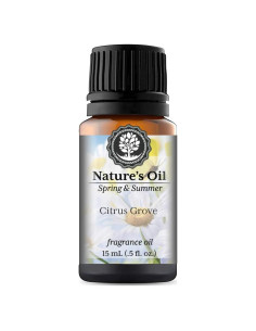 Aceite de Fragancia Cítrica Nature's Oil 15ml - Jabón, Velas, Difusores