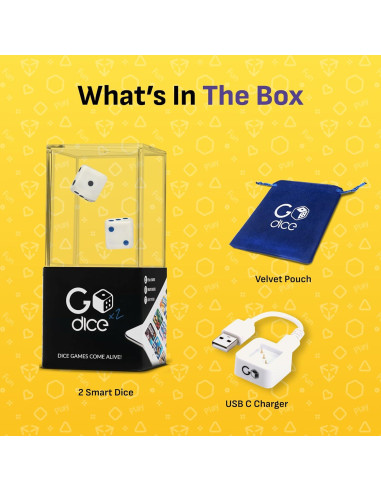 GoDice 2 Pack - Dados Inteligentes Conectados Educativos
