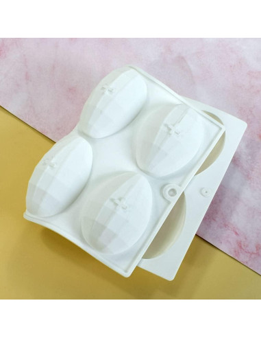 Molde de Silicona 3D Mostsom para Hornear Huevo de Dinosaurio