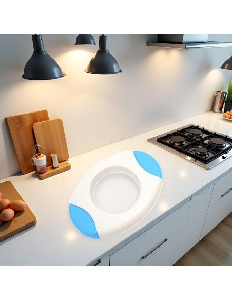 Cortador de Cáscara de Huevo Aoukoslt, Tijeras Azul, Utensilio de Cocina