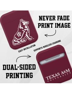 Funda Affinity Texas A&M para Apple AirPods Gen 1 y 2 2