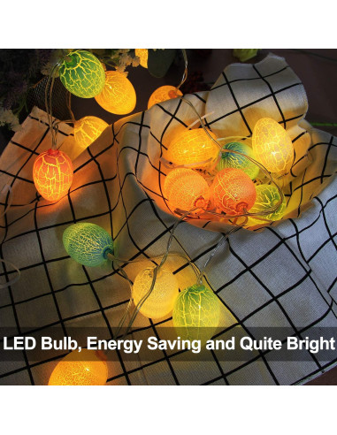 Luces de Cuerda LED Decorativas C APPOK 1.98m 20 LEDs a Pilas