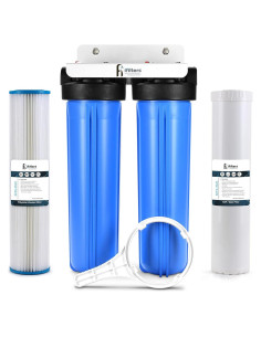 Sistema de Filtración de Agua iFilters 20" 2 Etapas para Hogar