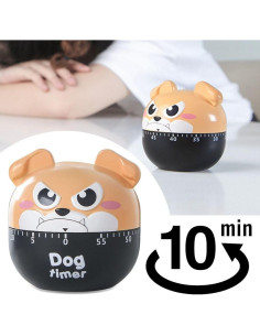 Temporizador de Cocina Manual Hobbyme Amarillo 55 Minutos 2