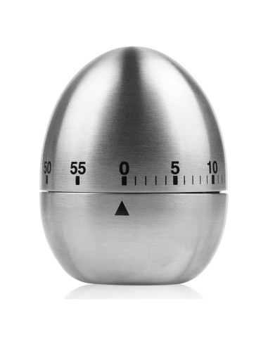 Temporizador de Cocina WG015 NInE-ROnG Acero Inoxidable 60 Min