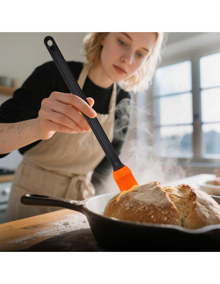 Brocha de Silicona Doble Color AmoreAngel 35.56 cm Antideslizante