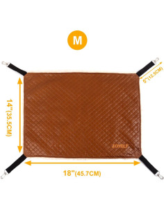 Hamaca para Gatos JOYELF Mediana Reversible 45x35cm 2