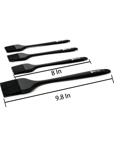 Set de 4 Brochas de Silicona para Repostería XINSTAR - Resistente al Calor