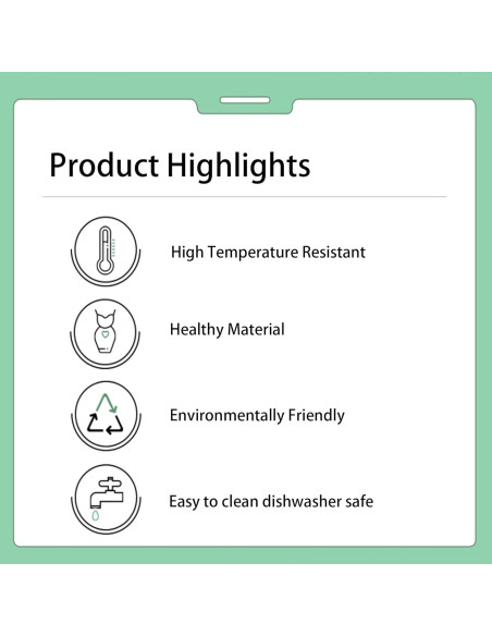 Set de 4 Brochas de Silicona para Repostería XINSTAR - Resistente al Calor