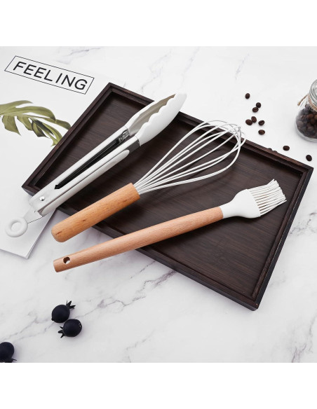 Brocha de Silicona BRIIEC con Mango de Madera 27.94 cm Brocha de Silicona BRIIEC con Mango de Madera 27.94 cm