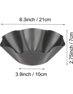 Juego de 6 Sartenes para Tortilla Abgream - Acero Antiadherente 2