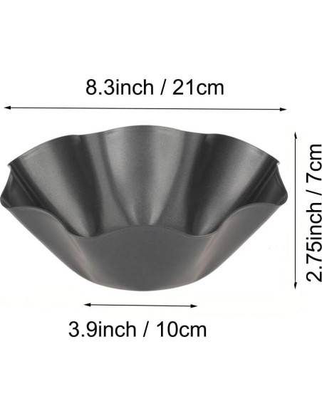 Juego de 6 Sartenes para Tortilla Abgream - Acero Antiadherente