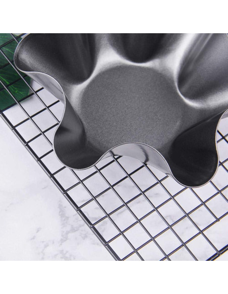 Juego de 6 Sartenes para Tortilla Abgream - Acero Antiadherente