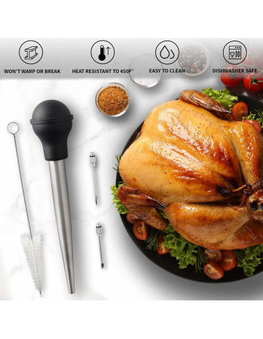 Jeringa para Pavo Zulay Kitchen Acero Inoxidable 162 ml