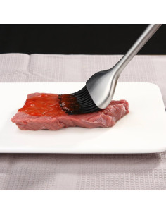 Paquete de 2 cepillos de basting HQY 30 cm y 18 cm silicona 2