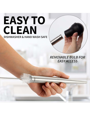 Jeringa para Pavo Zulay Kitchen Acero Inoxidable 162 ml