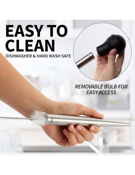 Jeringa para Pavo Zulay Kitchen Acero Inoxidable 162 ml