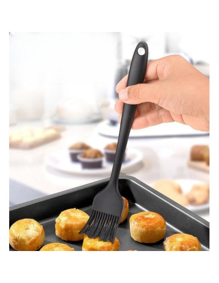 Brochas de Silicona ASEANAO para Basting y Pastelería - Negro Brochas de Silicona ASEANAO para Basting y Pastelería - Negro