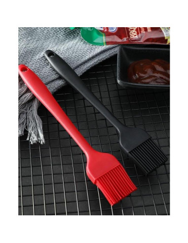 Brochas de Silicona ASEANAO para Basting y Pastelería - Negro